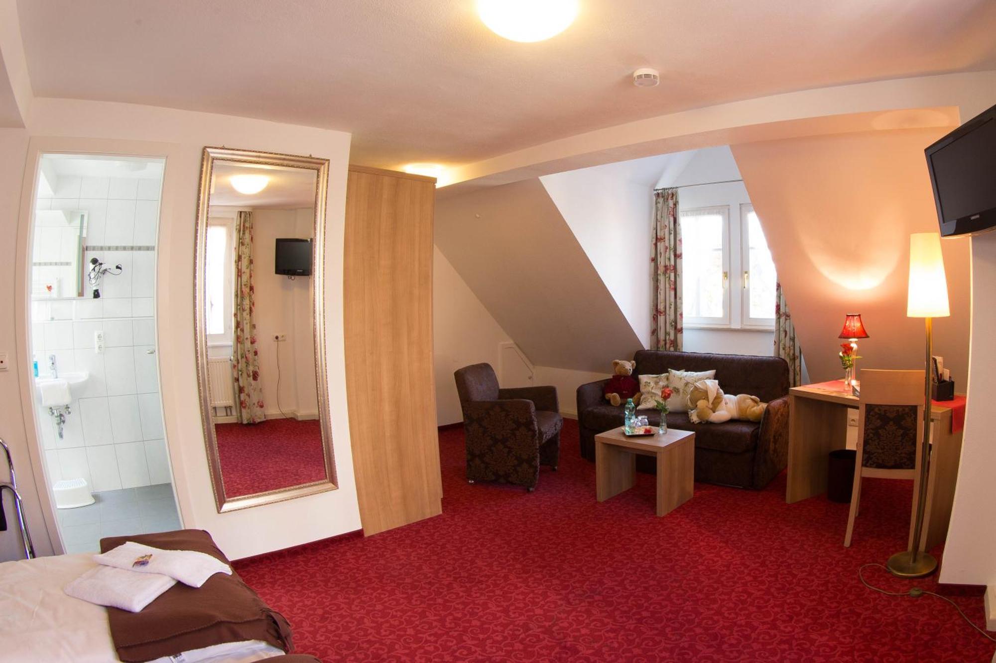 Boutiquehotel Goldene Rose - Self-Check-In Rothenburg ob der Tauber Exteriör bild