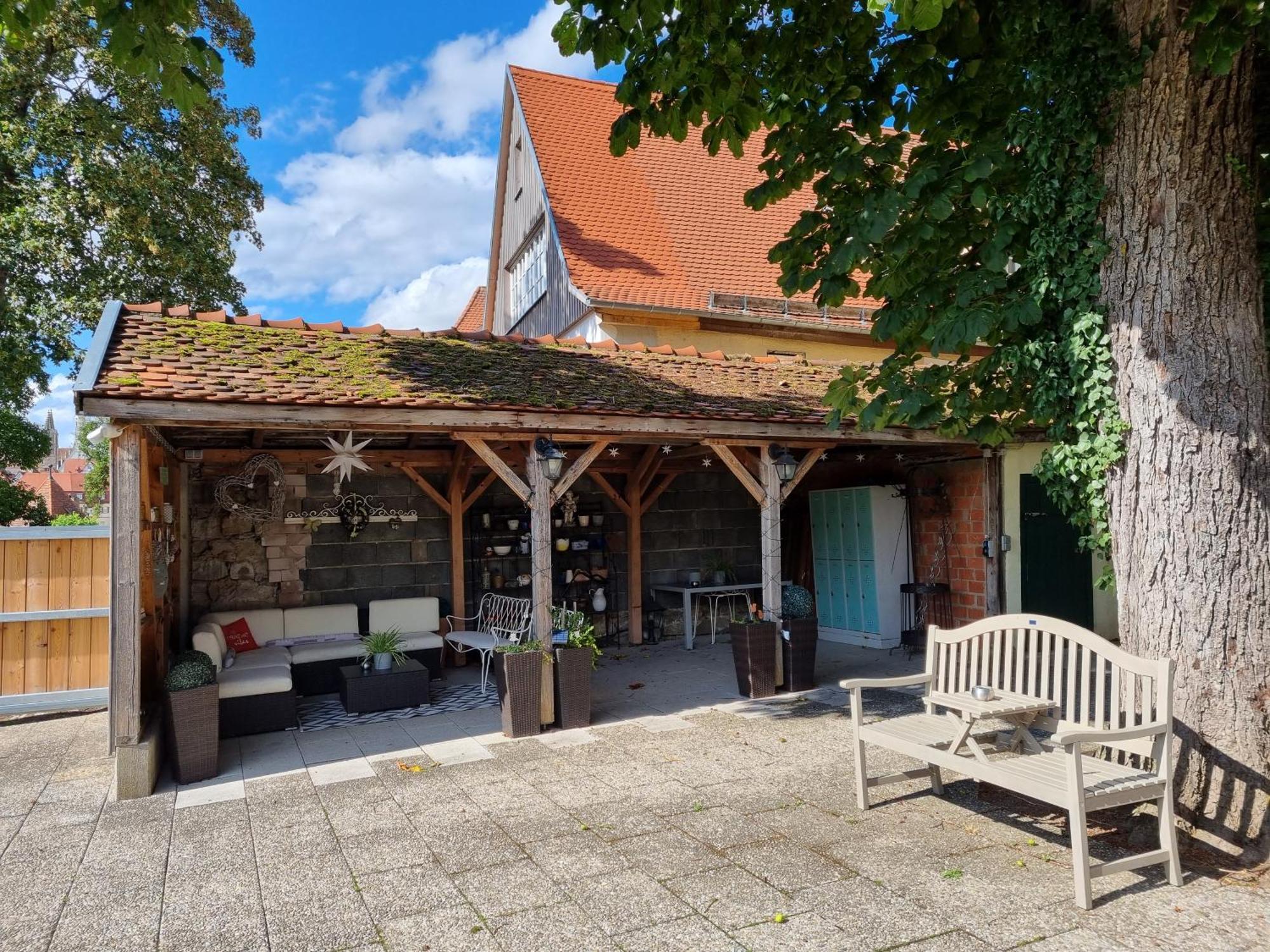 Boutiquehotel Goldene Rose - Self-Check-In Rothenburg ob der Tauber Exteriör bild