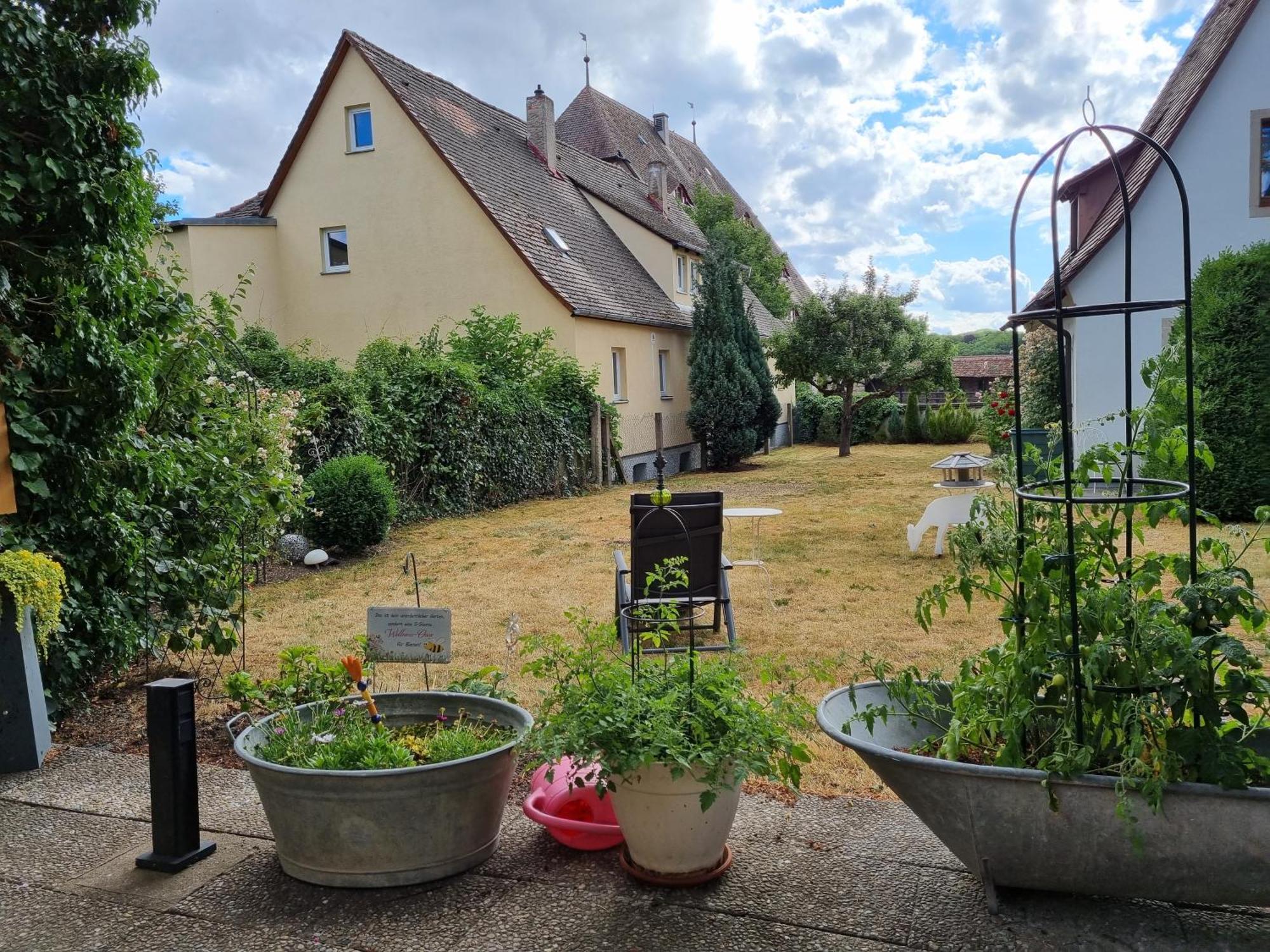 Boutiquehotel Goldene Rose - Self-Check-In Rothenburg ob der Tauber Exteriör bild