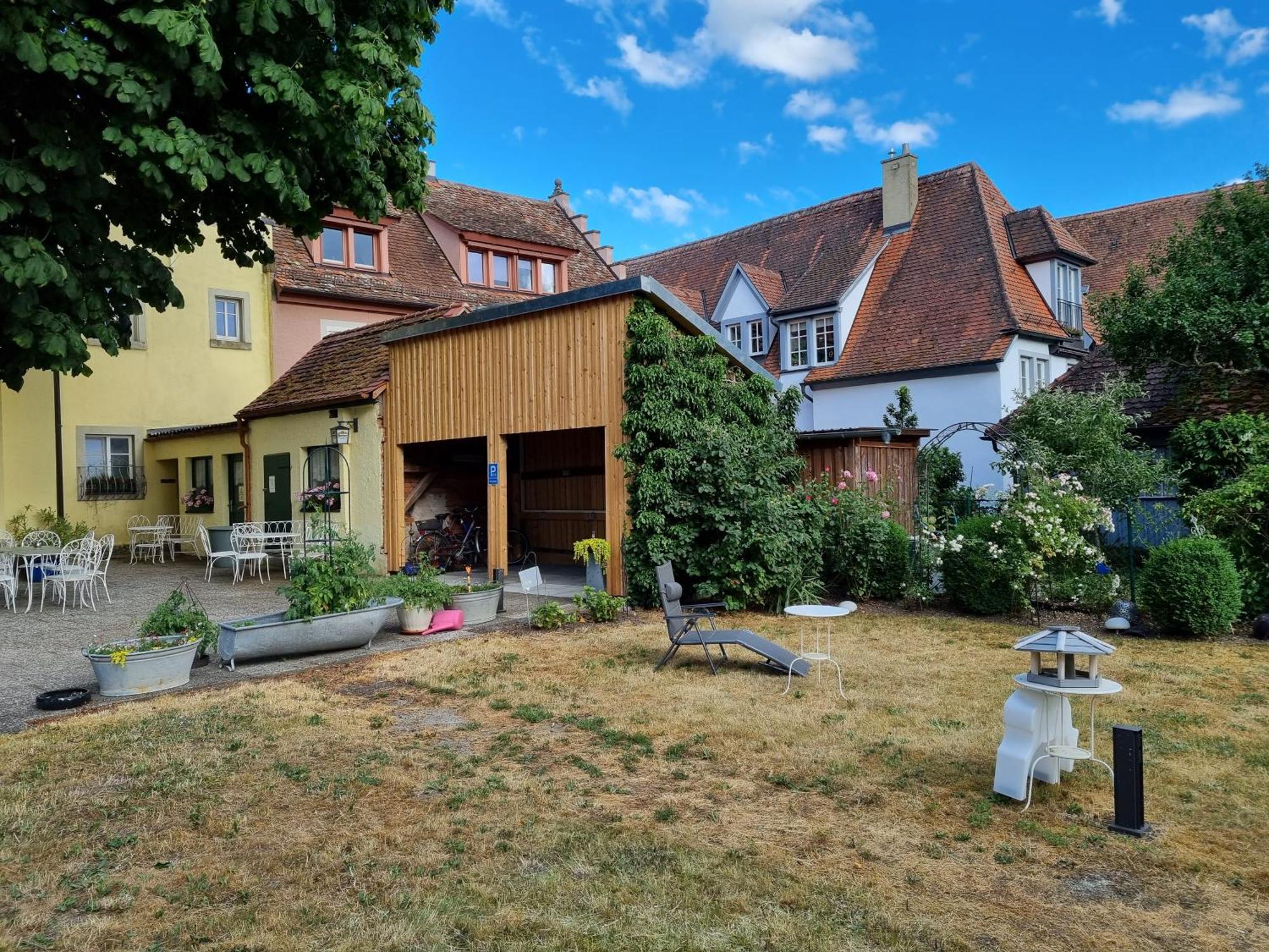 Boutiquehotel Goldene Rose - Self-Check-In Rothenburg ob der Tauber Exteriör bild