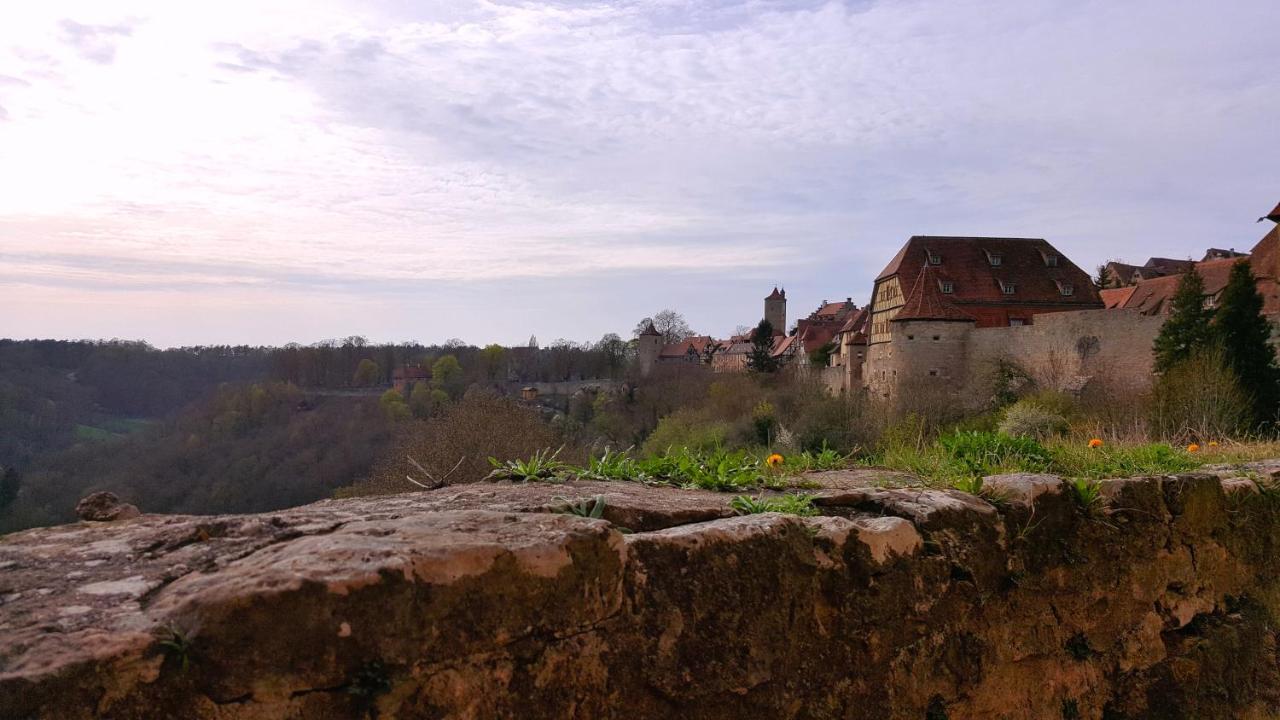 Boutiquehotel Goldene Rose - Self-Check-In Rothenburg ob der Tauber Exteriör bild